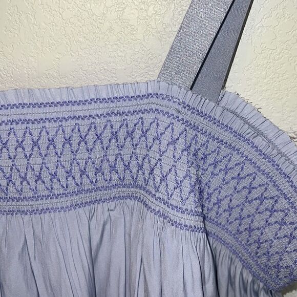 NWT Ramy Brook Shari Blue Layered Top Small - Picture 4 of 12